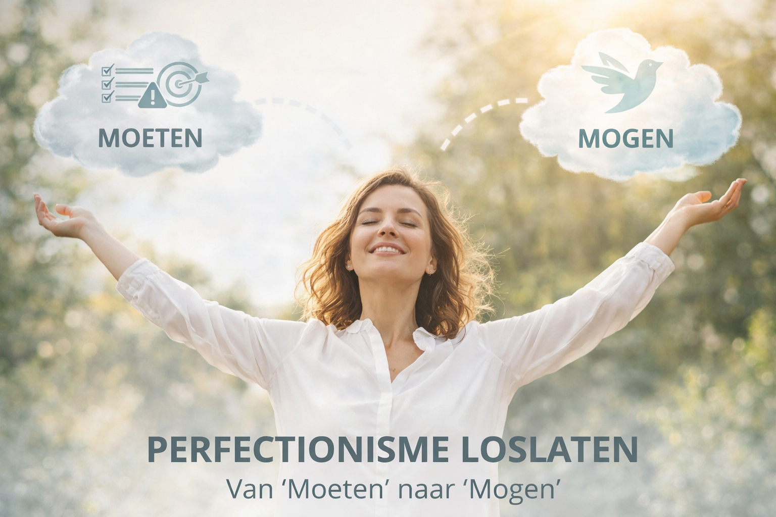 perfectionisme loslaten van 'moeten' naar 'mogen'